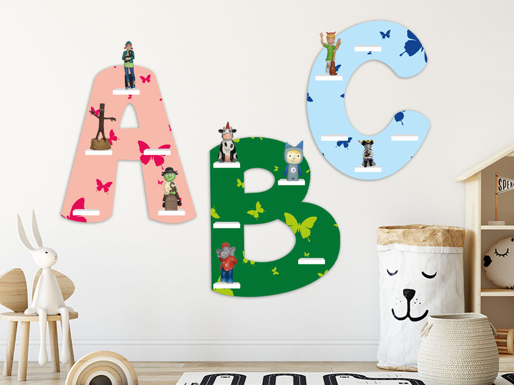 Wanddekoraton mit Buchstaben - so individualisieren Sie das Kinderzimmer
