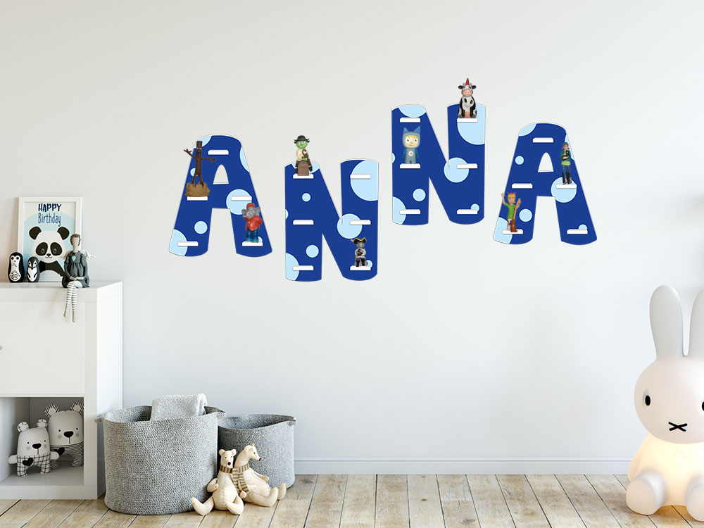 Wanddekoraton - Buchstaben "Mein Kinderzimmer"